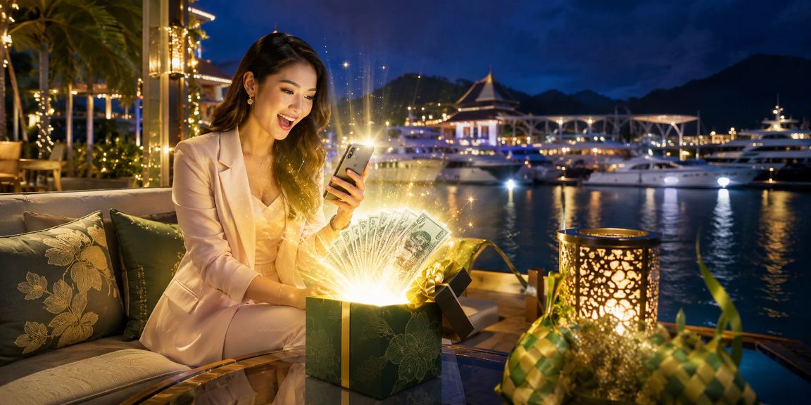 Kasino mudah alih di Langkawi sempena Hari Raya — pengalaman jackpot dari telefon